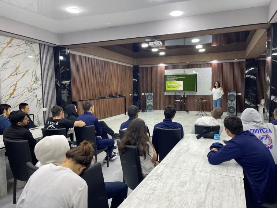 ანტიდოპინგური სემინარი ბოქსის ეროვნული ფედერაციის ახალგაზრდა სპორტსმენებთან და მათ დამხმარე პერსონალთან.